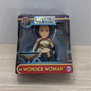 Jada Metals Die Cast Wonder Woman M28 Figure DC Comics 2017 w/Box